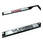 Black License Plate Frame for GMC Yukon (2007–2024)