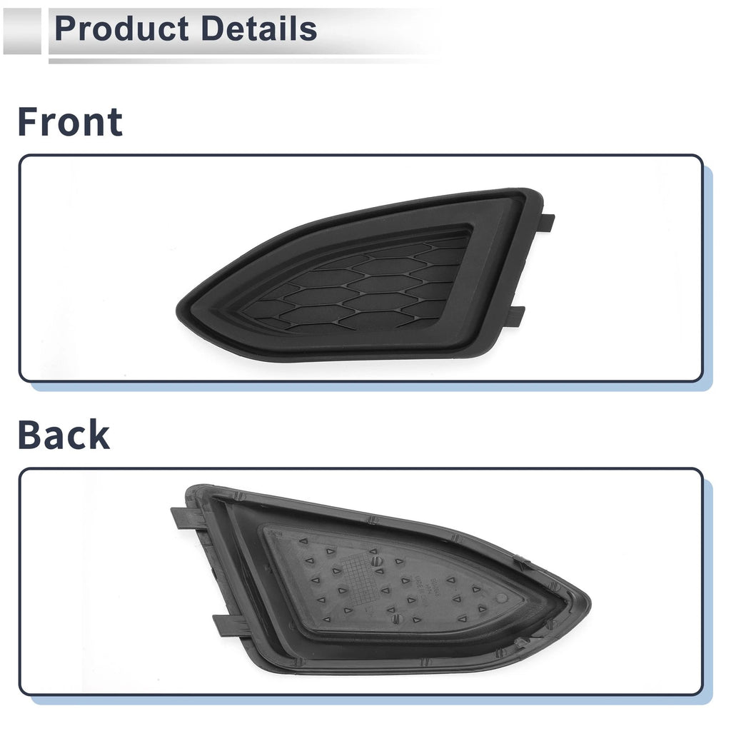 1 Pc Fog Light Grill for Ford Edge (2015–2018) No.FT4Z17B814AB