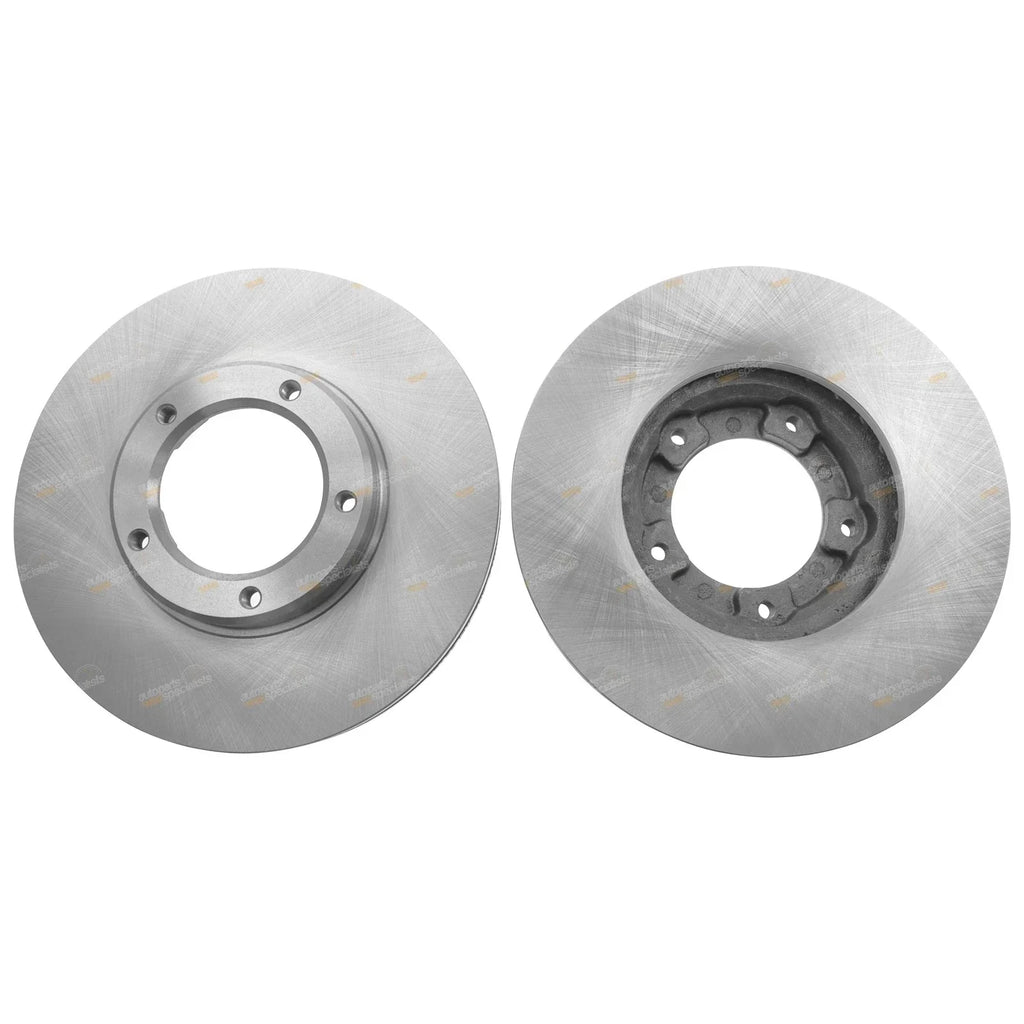 Disc Brake Rotors / 2 x / for Toyota Hilux 2wd YN51 YN55 YN56 Ute (1983–1989)