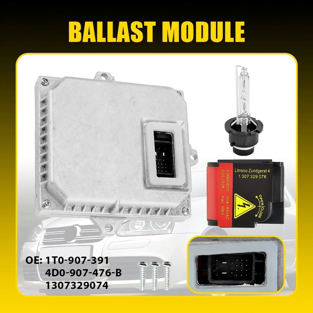 Xenon Ballast Socket Igniter Bulb for Volkswagen Golf GTI R32 (2006–2009)