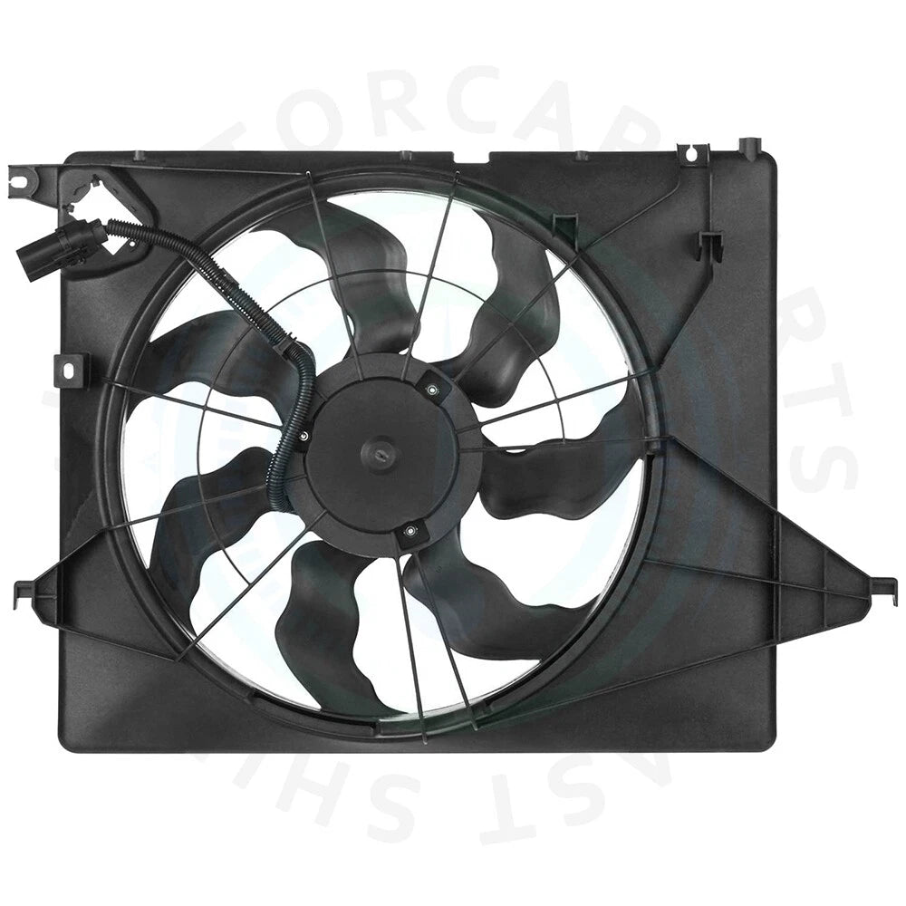 Electric Radiator Cooling Fan Assembly for Hyundai Santa Fe Sport (2013–2018)
