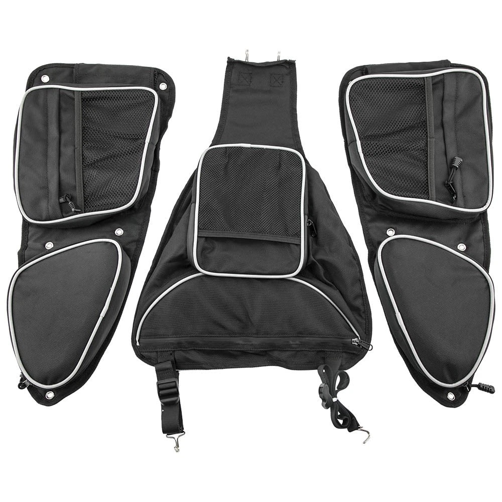 Cab Pack Storage Bags & Door Bag Knee Pad for Polaris RZR XP 1000 900 S (2015–2018)