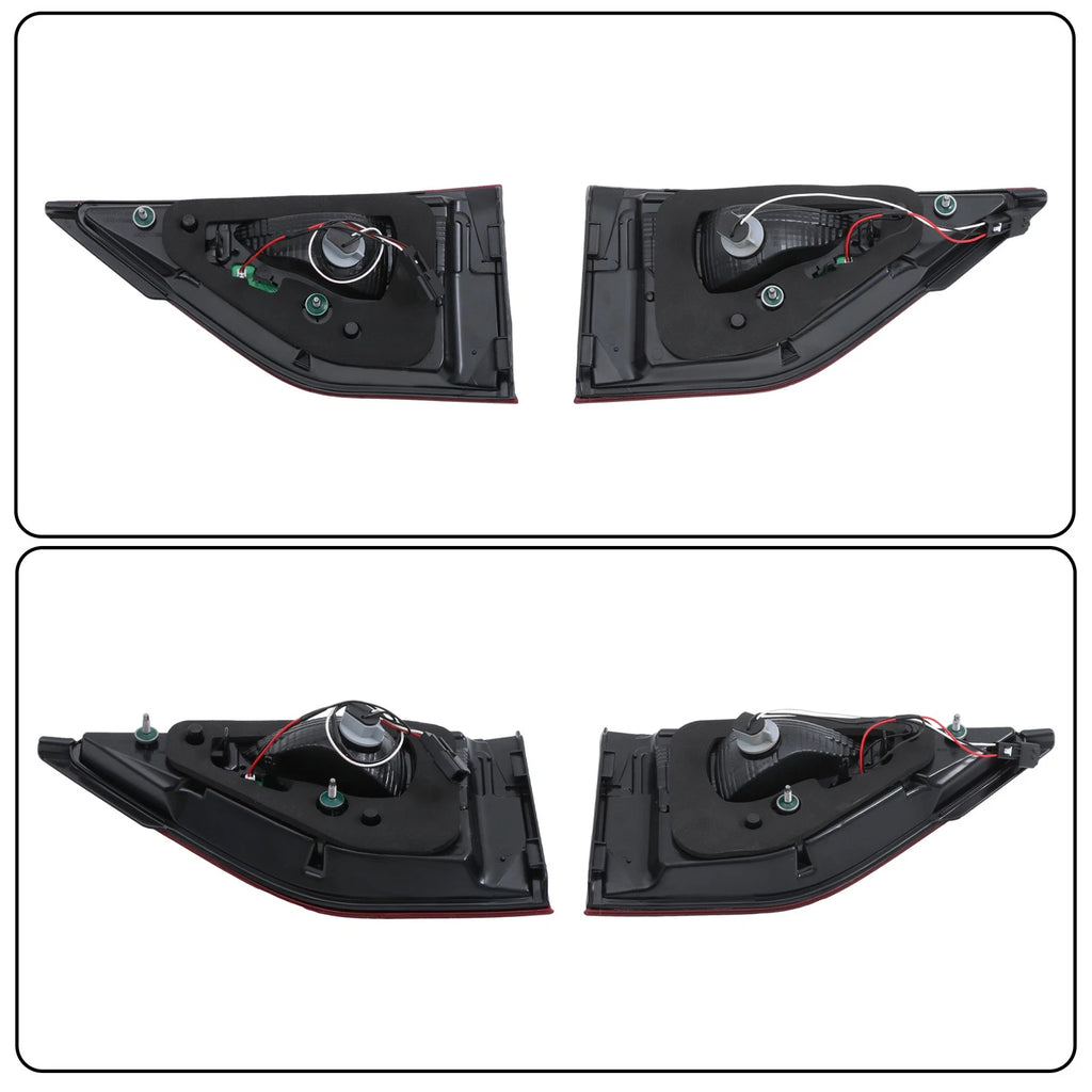 Red LED Tail Lights for Chevy Traverse (2018–2021) Inner Rear Pair