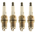 Set of 4 Denso U-Groove Spark Plugs K16RU/3119 for Performance Vehicles