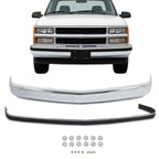 Front Bumper Kit Chrome for Chevrolet GMC C/K 1500 2500 3500 Yukon (1988–2000)