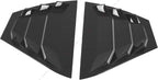 Carbon Fiber Look Rear Window Louver Cover for Nissan Sentra (2019–2025)