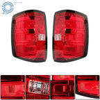 Tail Light Lamp Assembly Pair for Silverado Pickup Truck (2014–2015)