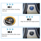 One Click Start Button Cover for Toyota Crown Royal AWS21 (2012–2018) Black