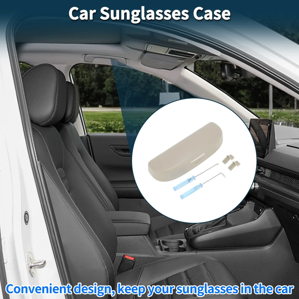 Sunglasses Case for Ford Puma MK2 ST Line X (2020–2025) ABS Beige