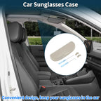 Sunglasses Case for Ford Puma MK2 ST Line X (2020–2025) ABS Beige