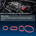Intake Inlet Manifold 3.0L Gaskets Seals for BMW X5 (2009-2013)