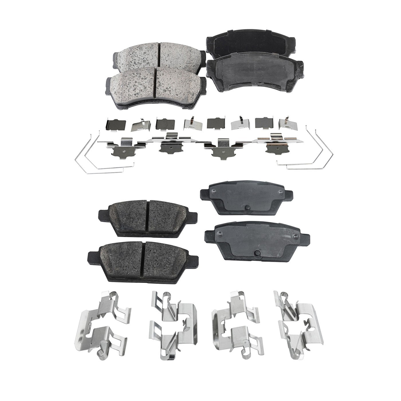 Brake Pad Set for Mazda 6 (2006–2013) Front and Rear 2X FWD