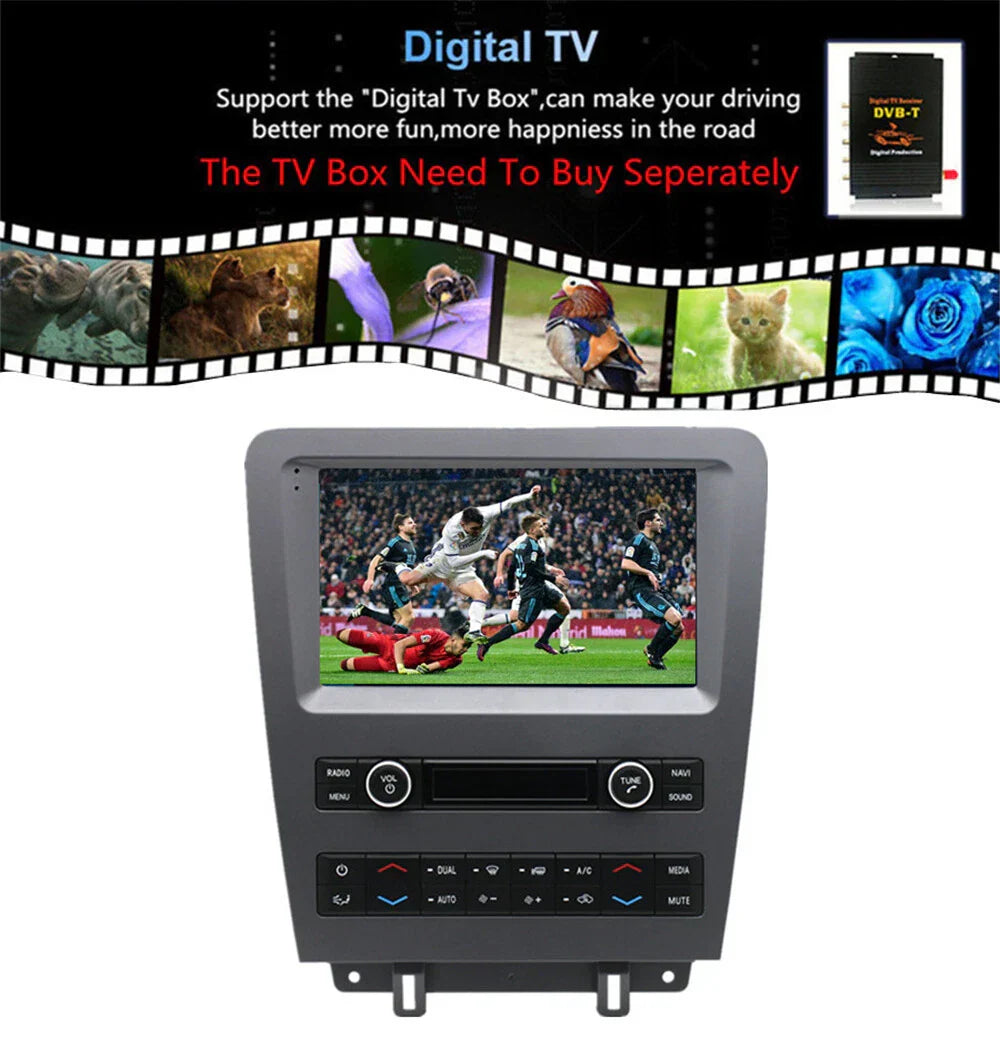 9" Android 13.0 Stereo Radio GPS for Ford Mustang (2010-2014)