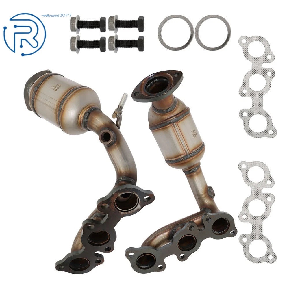 Set of 2 Manifold Catalytic Converters for Toyota Sienna 2004–2006