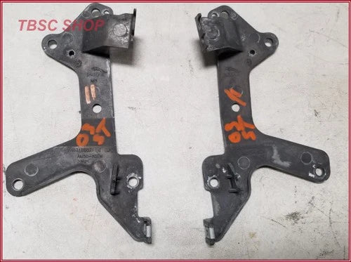 Set of 2 Radio Support Brackets for Jaguar S-Type (2003–2008) 2R83-18B821-AF 2R83-18B820-AF