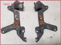 Set of 2 Radio Support Brackets for Jaguar S-Type (2003–2008) 2R83-18B821-AF 2R83-18B820-AF