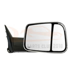 Set of 2 Chrome Tow Mirrors for Ram (2009–2015) - Power Signal Puddle Light