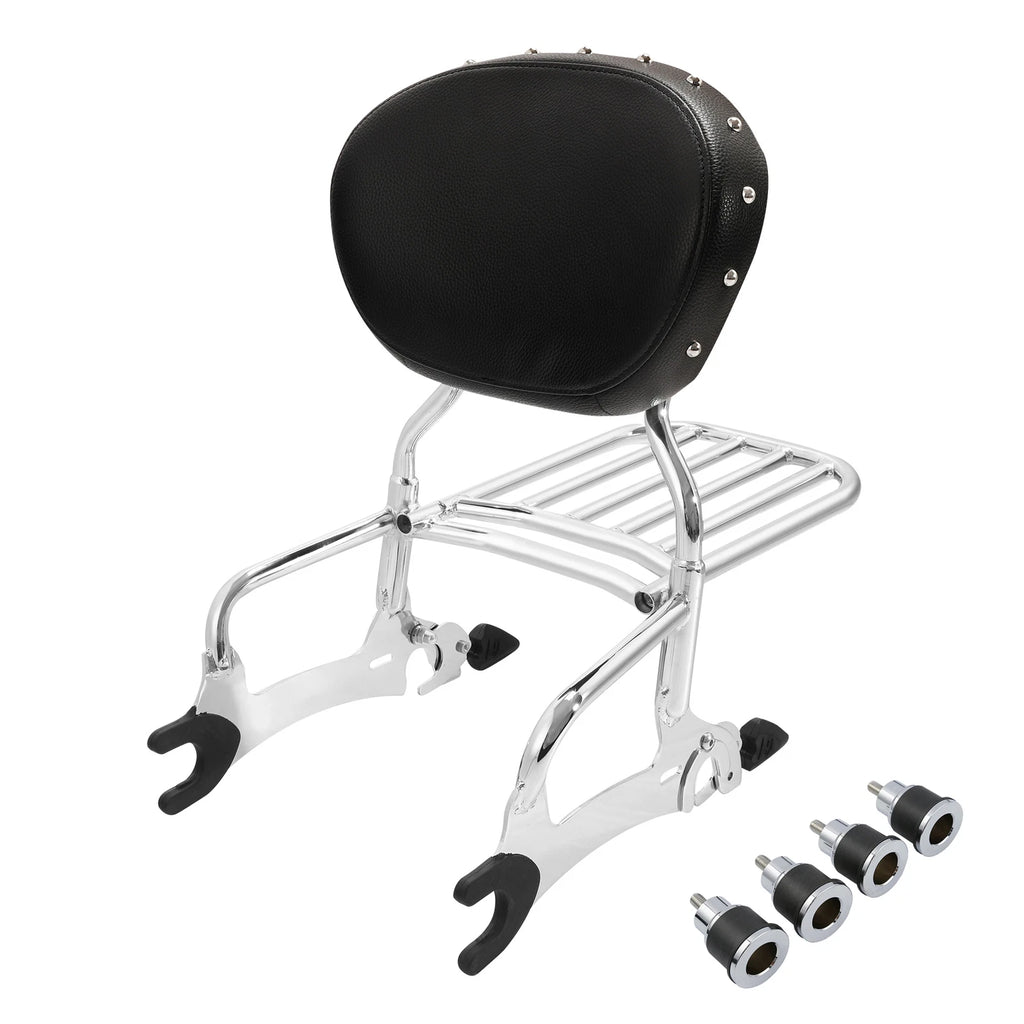 Sissy Bar Luggage Rack Mount Spools for Indian Roadmaster (2017–2024)