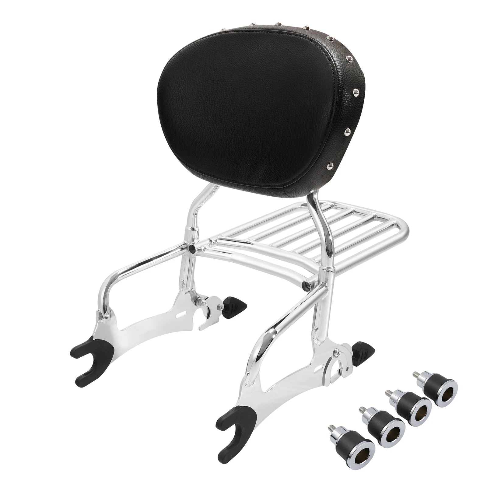 Sissy Bar Luggage Rack Mount Spools for Indian Roadmaster (2017–2024)