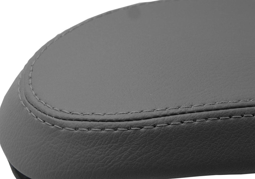 Leather Console Lid Pull Over Cover for Ford Focus (2000–2007) Gray