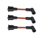 3X Spark Plug Wire for Mercury 150-175-200 (813715A1, 90816A25, 93475A25)