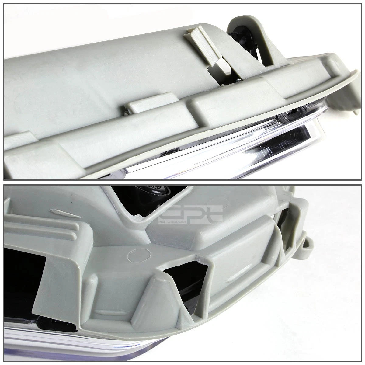 Set of 2 Chrome Clear Lens Fog Lights for Rb 4Dr (2012–2016)