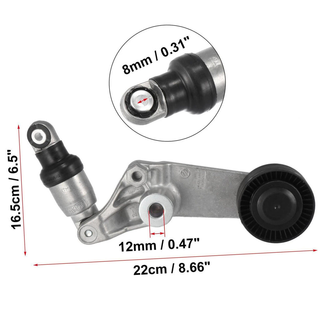 Belt Tensioner Pulley for Toyota Corolla, Prizm (1998–2008)