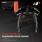 2X Hood Hinge for Honda Civic (2022)