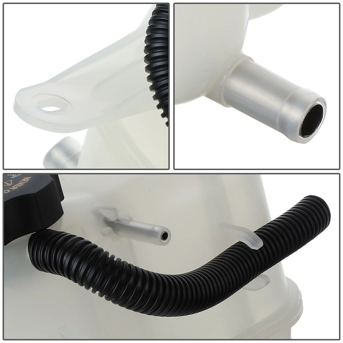 Engine Coolant Overflow Tank Reservoir Bottle + Cap for Cadillac CTS (2003–2006)