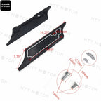 Billet Aluminum Saddlebag Latch Cover for Harley Touring (1993–2013)