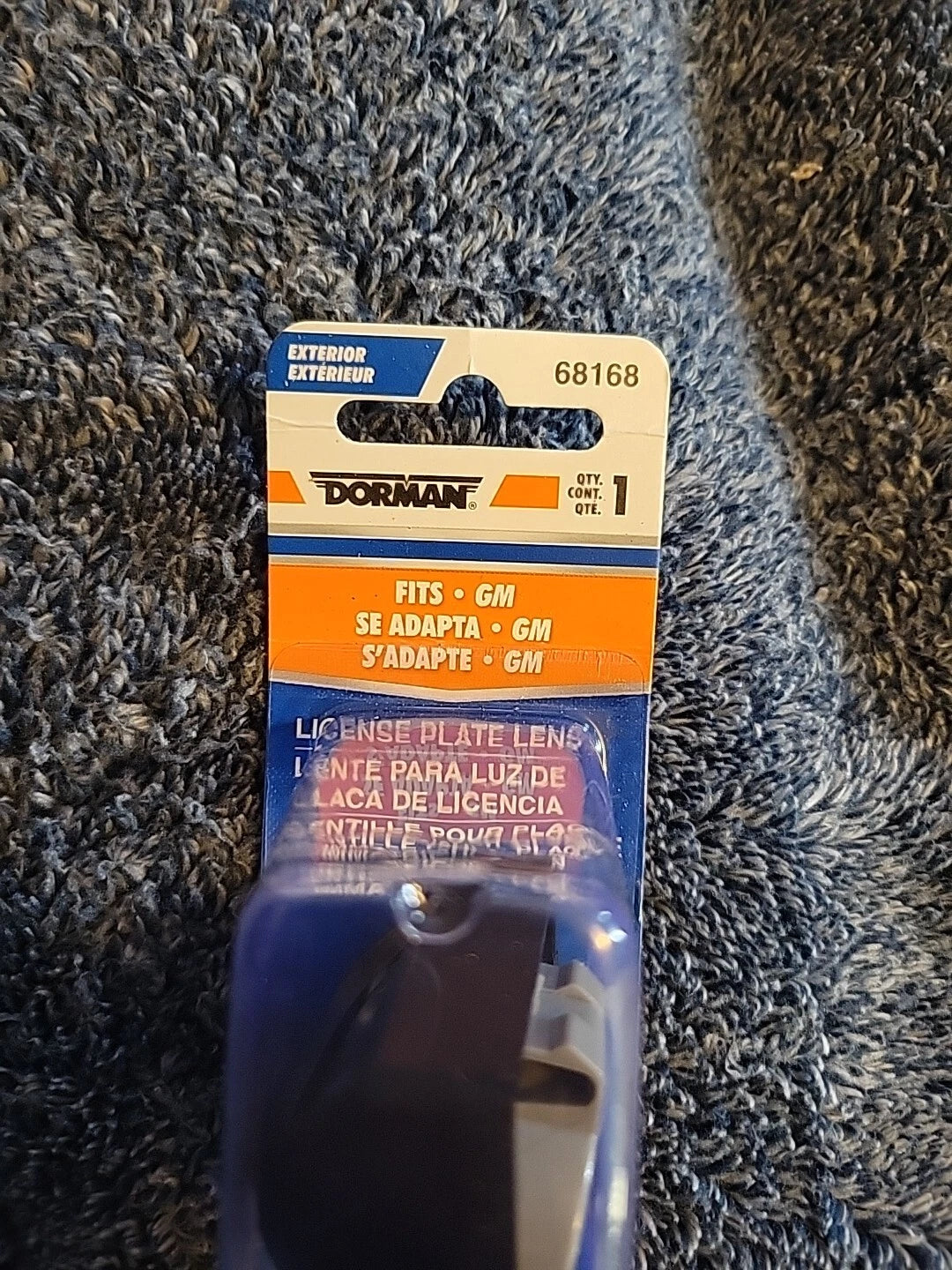 License Lamp Lens for Dorman (P/N 68168)