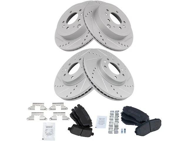 Brake Pad and Rotor Kit for Mazda CX-7 (2007–2012) QR683YV