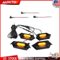 4X LED Grille Lights for 2024-2025 Toyota Tacoma TRD Sport Pro Offroad Amber
