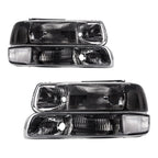 Headlight Assembly with Signal Lights for Chevrolet Silverado 1500 (1999–2002)