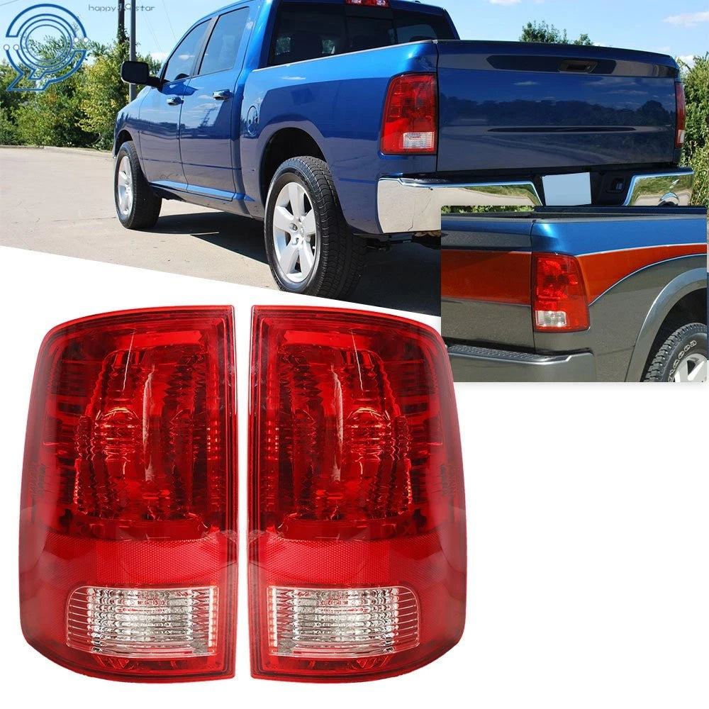 Set of 2 Tail Lights for Dodge Ram 1500 2500 3500 (2009–2018)