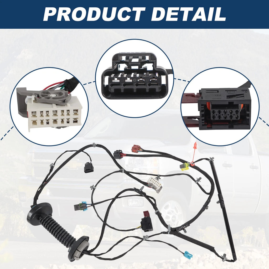 Power Fold Driver Door Wiring Harness for Chevrolet Silverado GMC