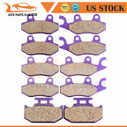 Set of Front and Rear Parking Brake Pads for Yamaha YXR 700 Rhino 700 (2008–2011)