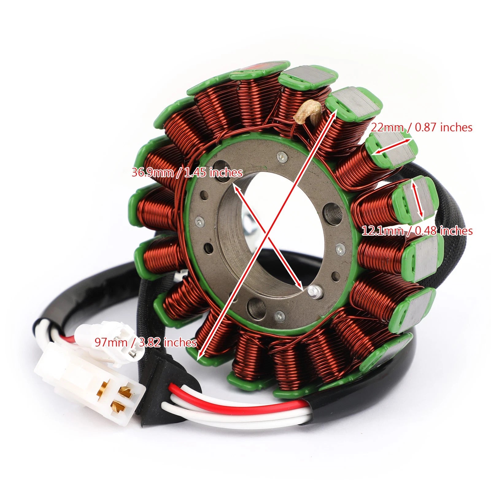 Stator Generator Alternator for Yamaha XT250 XG250 Tricker (2004–2023) 5XT-81410-10-00