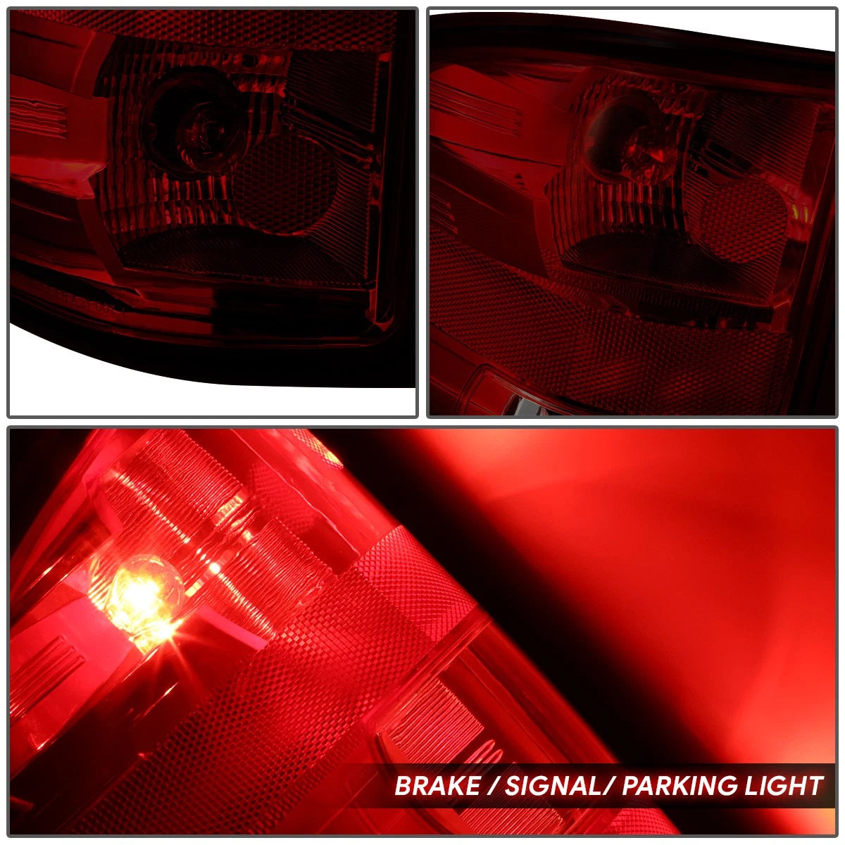 Tail Lights for Chevrolet Silverado/Sierra 1500/2500/3500 (2007–2014)