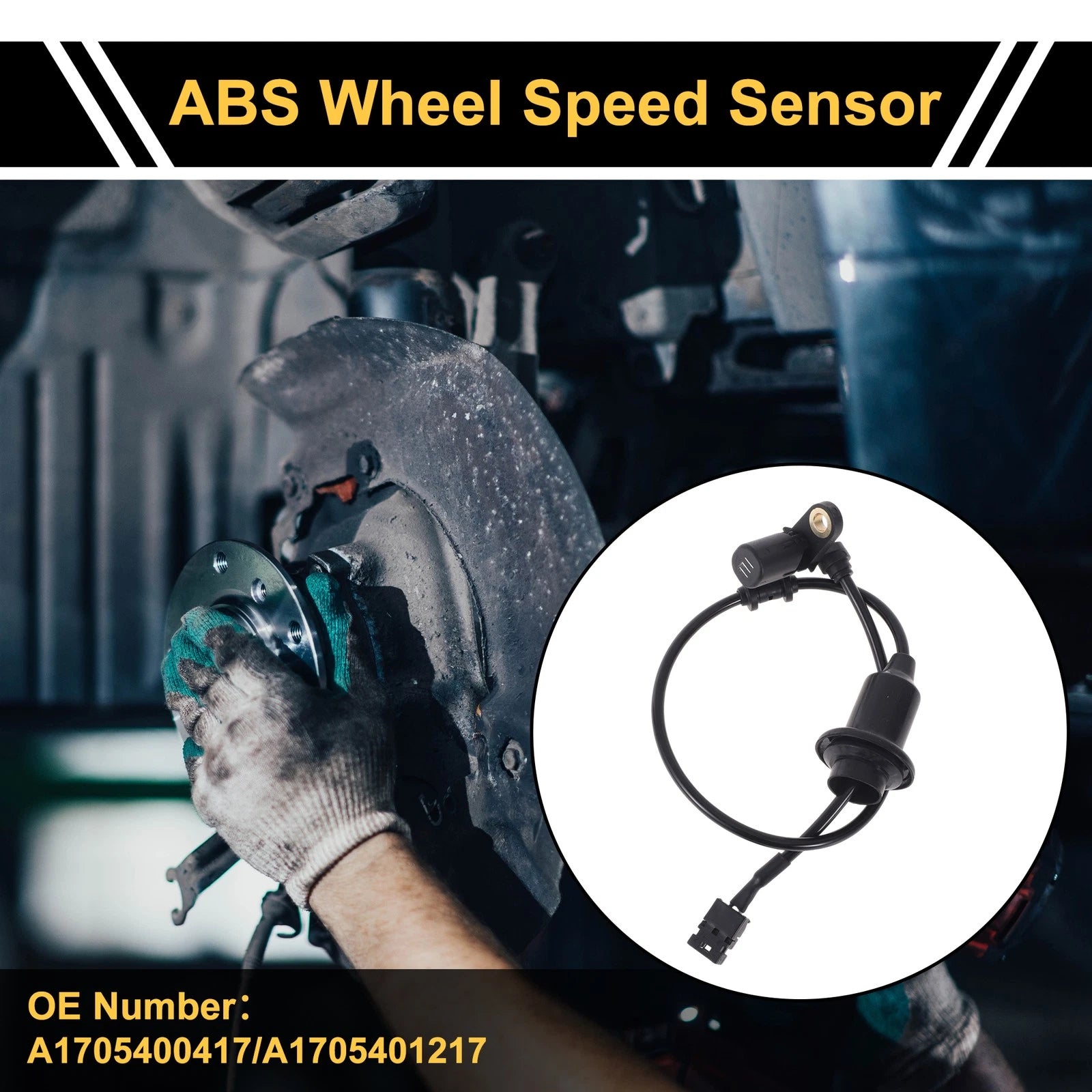 ABS Wheel Speed Sensor No.A1705400417 for Mercedes-Benz R170 (1996–2004)
