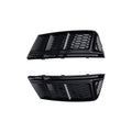 2X Fog Light Grille Bumper Cover for Audi A4 B9 (2016–2018) 8WD807682