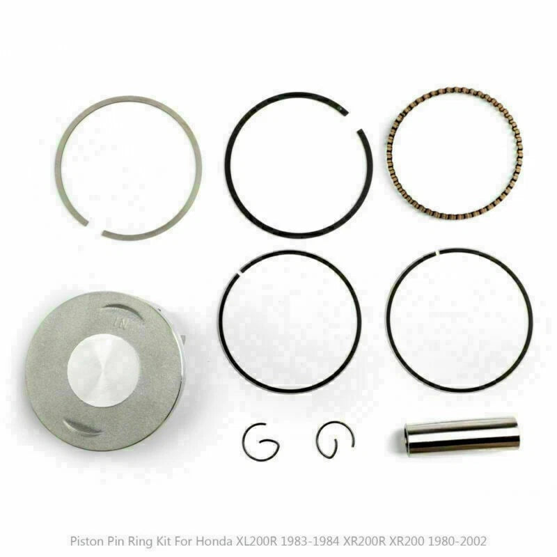 0.50MM Piston Set for Honda XL200 XR200R XR200 (1980–2002) Ø66.00mm