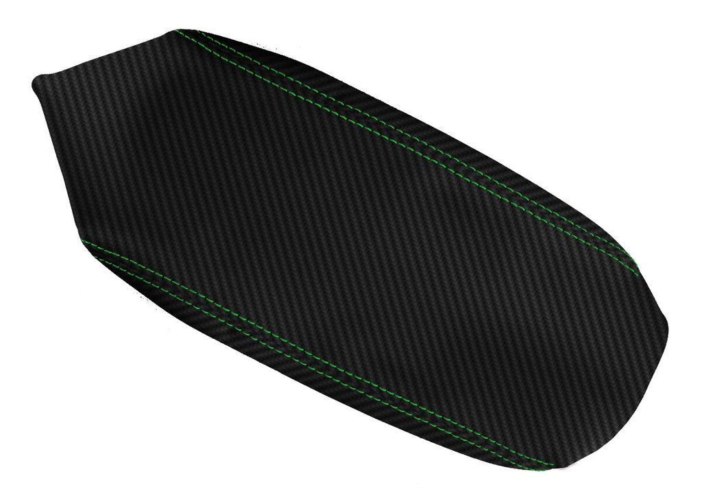 Carbon Fiber Console Lid Armrest Cover for Dodge Neon (2000–2005)