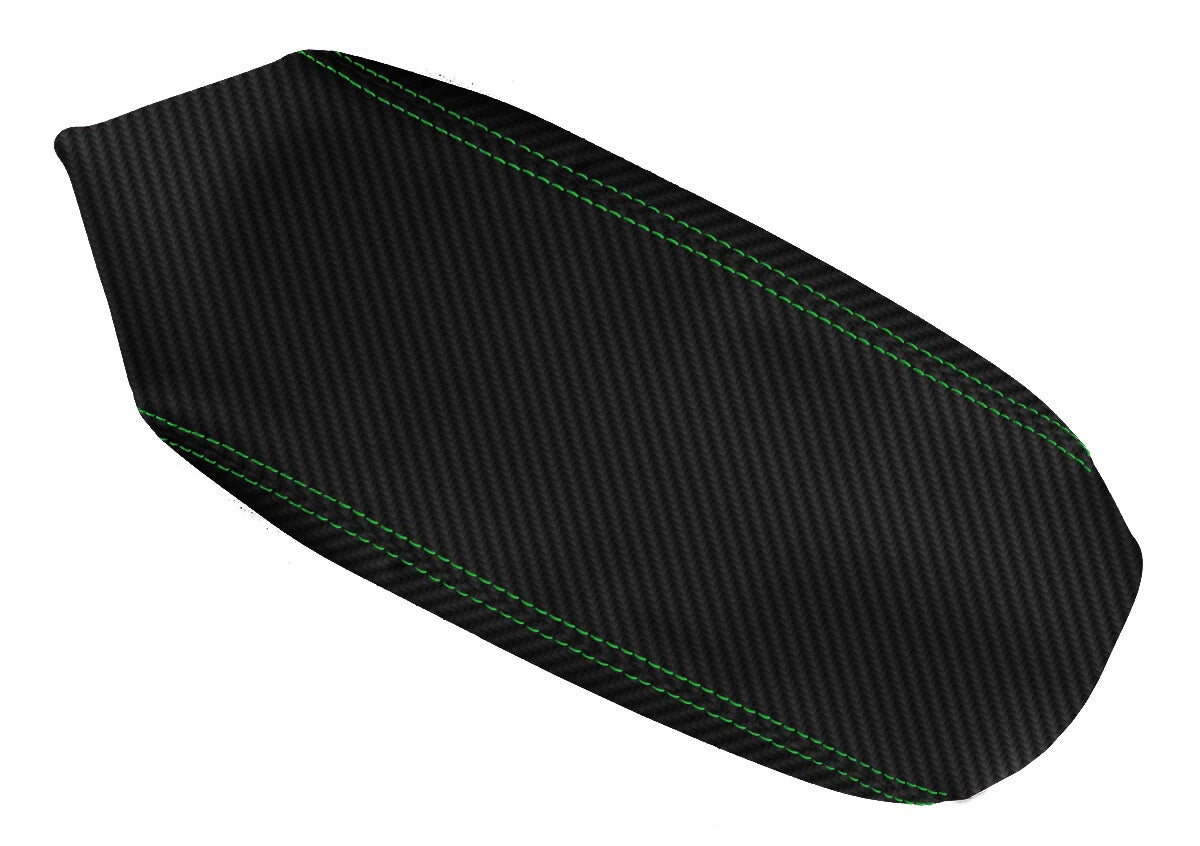 Carbon Fiber Console Lid Armrest Cover for Dodge Neon (2000–2005)