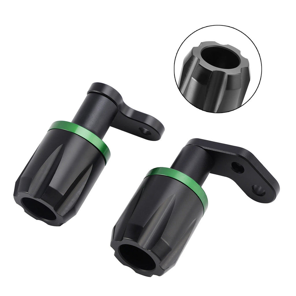 Crash Bobbin Protector Slider for Kawasaki ZX-6R (2024–2025) - Aluminum Green