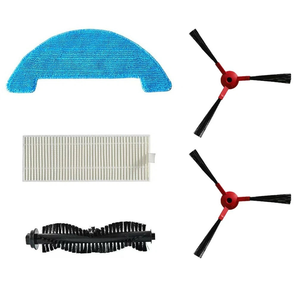 Replacement Brush Filter Set for Vacuum Robot Accessories