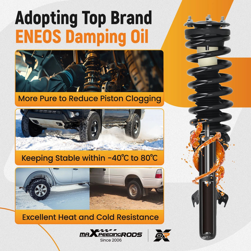 Quick Complete Struts Shock Coil Spring for Lincoln MKZ (2007–2009)