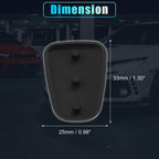 3 Button Key Fob Case Insert Rubber Keypad for Kia Ceed Optima Sorento (2013–2020)