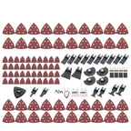 113PCS Oscillating Tool Saw Blades Kit for Wood Metal Cutting