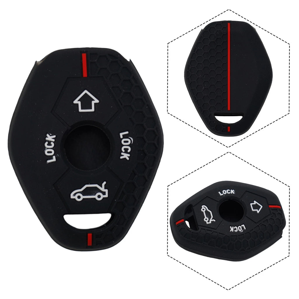 Black Key Case for BMW E46 E53 X3 E83 E39 7 5 3 330i (1998–2006)